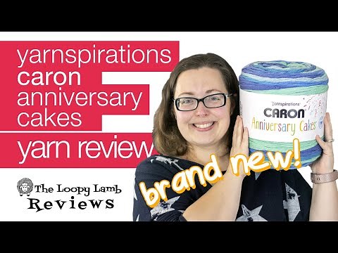 Yarnspirations Caron Anniversary Cakes Yarn Review