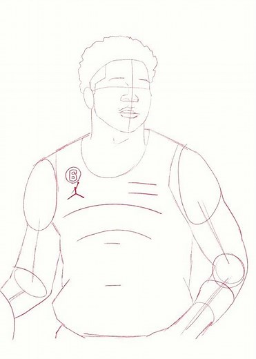 How to draw Anthony Edwards 🐜 #nba