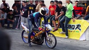 Drag Racer In Thailand International motorcycle speed