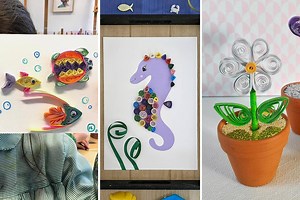 20 projets de quilling à réaliser avec les enfants