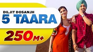 Listen 5 Taara - Full Song - by Diljit Dosanjh on PartyMap Celebs