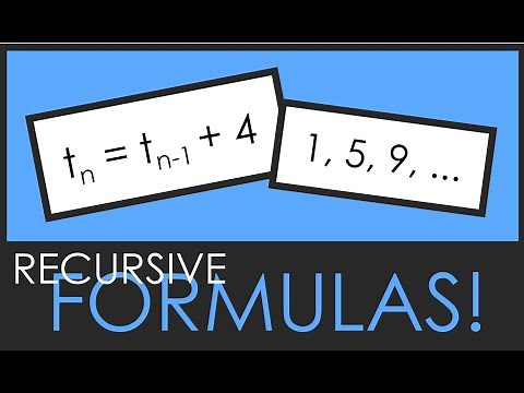 How To Find The First Four Terms Of A Sequence (Recursive Formula)