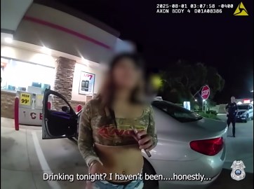 Florida woman DUI arrest video: TPD