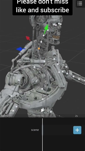 I will make the terminator's robot jn drawing cartoons 2 #art #animation #funny #fan #dc2