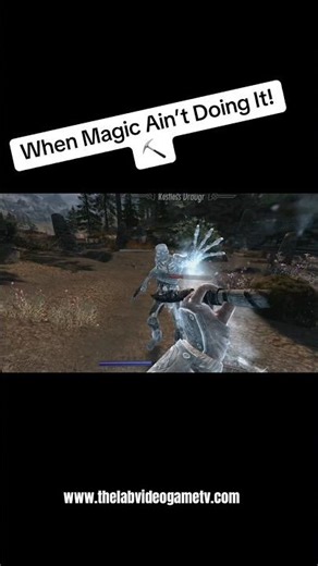 When Magic Can’t Cut The Butter, Use An Axe! #thelabvideogametv