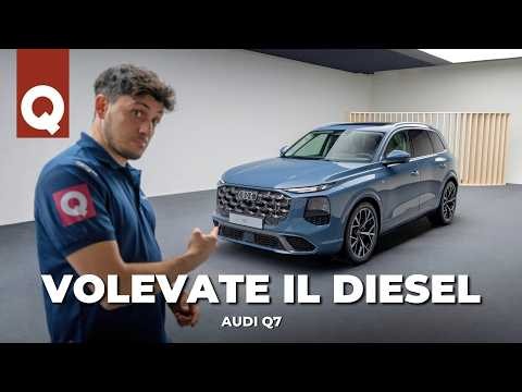 New Audi Q7, diesel hybrid and "special effects" (also available with six seats) focuses on techn...