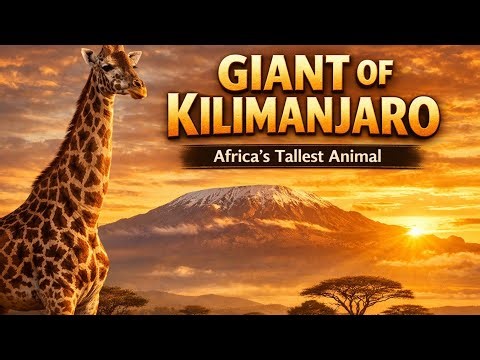 Kilimanjaro Giraffe Africa Tallest Giant Wildlife Documentary 4K