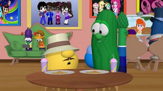 Jonah Commentary of Salads | VeggieTales 3D Animation