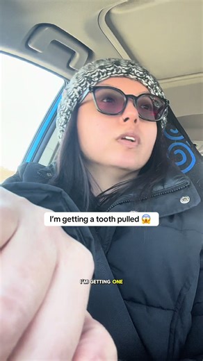 Getting a tooth extracted and I’m kinda scurred #toothextraction #oralcare