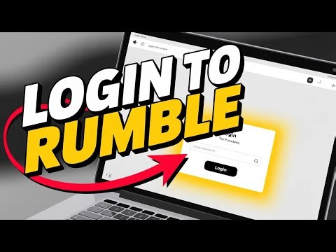 How to Login to Rumble – Watch and Upload Videos