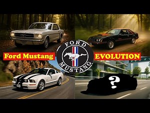 Ford Mustang Evolution 1964–2025