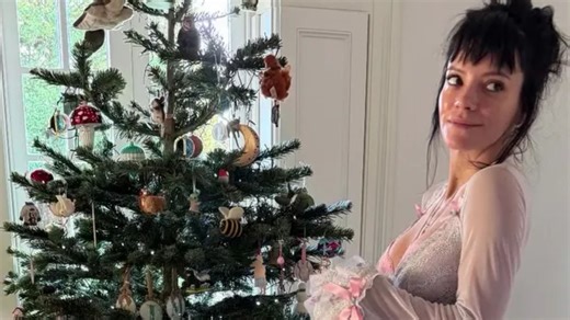 Lily Allen strips to lace lingerie & makes cheeky dig at David Harbour affair
