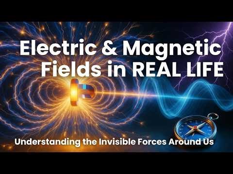 The Invisible Force Around You | Electromagnetic Fields Explained with Animation