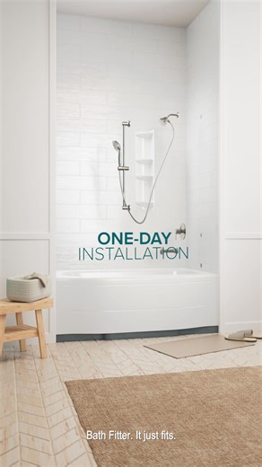What if your dream bathroom was custom-made to fit, installed in a day, and guaranteed for life? 🤔 | Bath Fitter