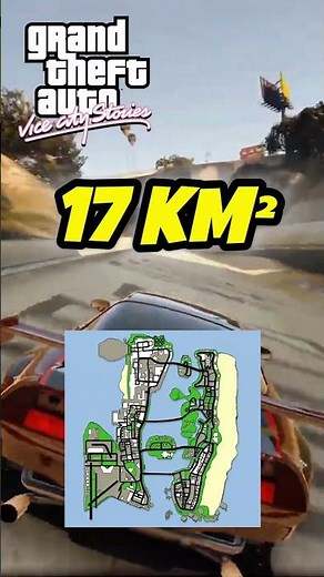 Map Size Compared! 🗺️ | GTA 1 to GTA 5 & Beyond #Shorts