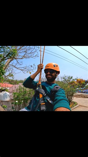 Zip Line Thrill at Wild Water Park 😍🔥 | Ultimate Adventure Ride