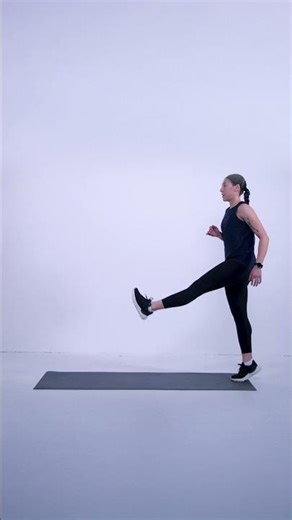 Dynamic March with Kicks