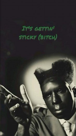 Sticky - Tyler, The creator (lyrics) #tylerthecreator #sticky #stickytylerthecreater #stickytyler