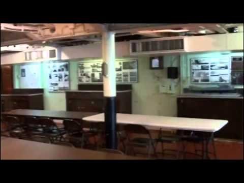 USS Alabama - Touring Inside