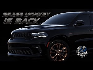 2027 Dodge Durango Gets New Brass Monkey Options