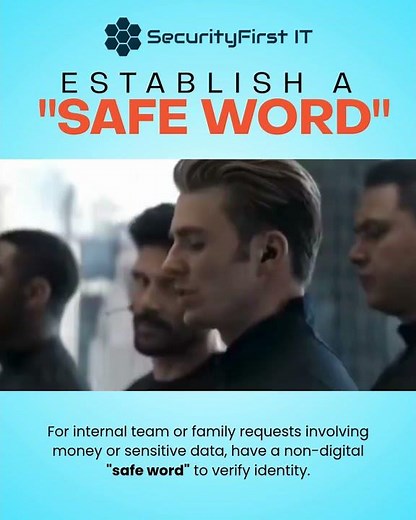 Establish a Safe Word