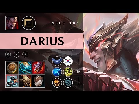 Darius Top vs Gragas - KR Diamond Patch 25.23
