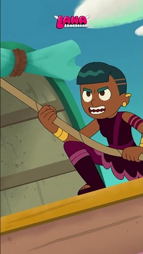 All aboard Lana's hero, Durango! #LanaLongbeard #CartoonNetwork #shorts