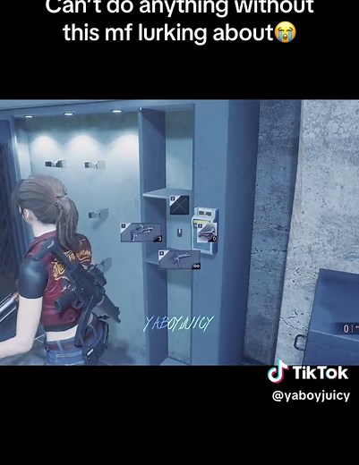 Facing Mr. X in Resident Evil 2 Remake
