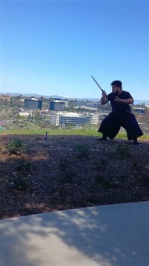 your gonna love the way I swing my sword - unstoppable #iaido #quckdraw #whitebeltmentality