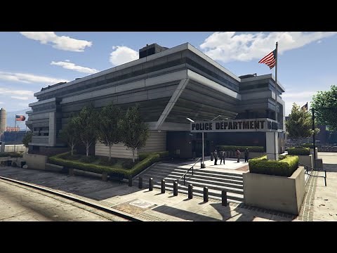 How to unlock doors in gta 5 police department (directore mode)