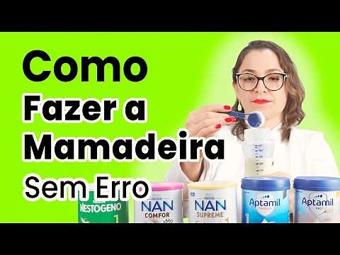 COMO PREPARAR MAMADEIRA (Avent, MAM, Nuk) p\\ Bebê e Recém-Nascido c\\ Leite NAN, Aptamil, Nestogeno