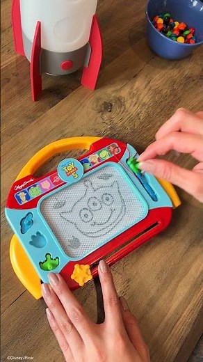 Every doodle tells a Toy Story...😊 Draw it, stamp it, erase it, and create it all again!🫰