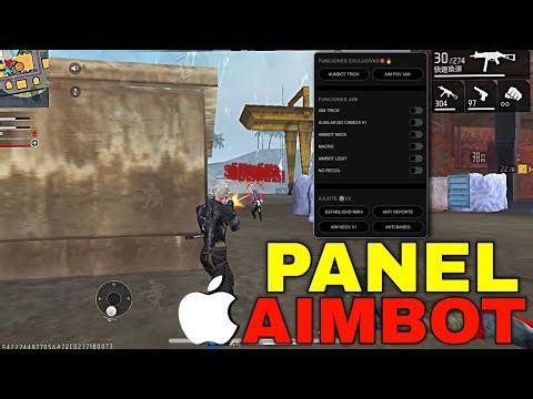 PANEL AIMBOT iOS 100%🔥 SCRIPTABLE TODO ROJO 🔥PARA IOS 🔥