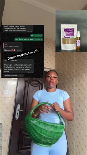 Flat tummy set 15,000. Review on your screen is 6days of consistency. Order on WhatsApp 090321229-37. #dreambodybyloveth #weightgainvendorinbayelsa #2026 #weightgainproducts #2026 #flattummy