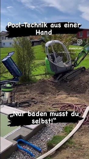 „So einfach kann Pooltechnik sein! 💦