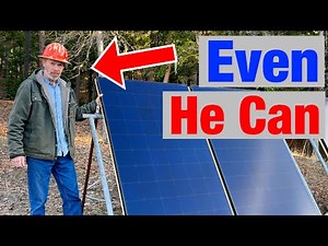 DIY Solar So Simple Even a Logger Can Do It