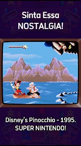 57K views · 690 reactions | Disney’s Pinocchio - 1995 Plataformas: Game Boy, Super Nintendo Entertainment System, Mega Drive. | Generation Nostalgia | Facebook