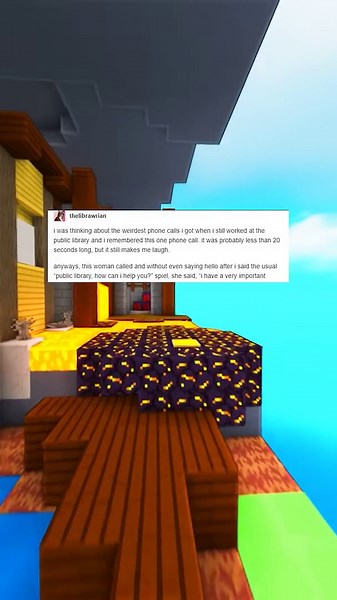 weird library expeirence