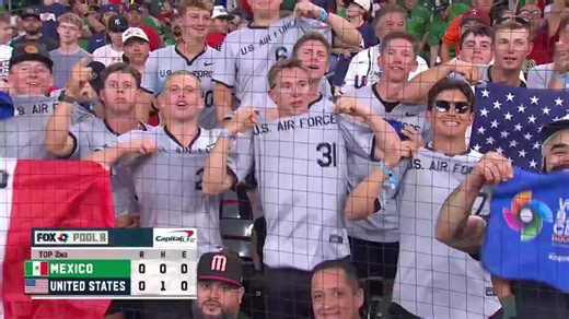 SEC Super Conference | Paul Skenes brought the entire Air Force baseball team to Houston to watch him pitch for Team USA vs Mexico | Facebook