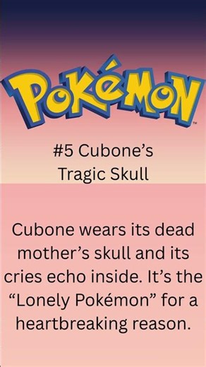 Cubone’s Tragic Skull