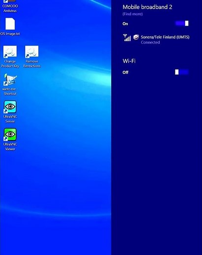 Mobile broadband connection configuration