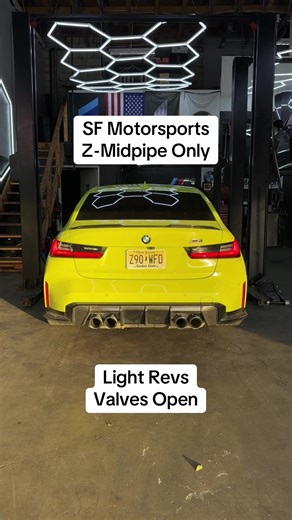 We have fixed the S58 exhaust sound on the G8x platform with the worlds FIRST EVER production Z Midpipe!! Live on our website now!! #g80 #bmw #m3 #bmwmotorsport #s58