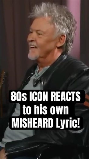 80s Icon REACTS to His Own CLASSIC MISHEARD LYRIC & His Response is PRICELESS! | Professor of Rock