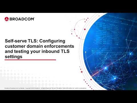 Self-serve TLS: Configuring customer domain enforcements and testing your inbound TLS settings