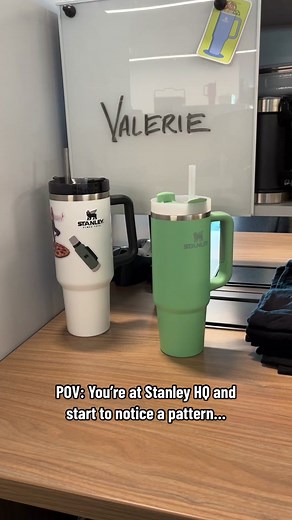 Discover the Periwinkle Stanley Pattern at Stanley HQ