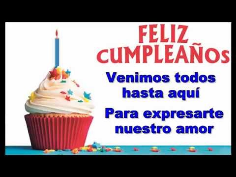 Feliz Cumpleaños - Felicidades - Mariachi Azteca - Letra Subtitulado en Español