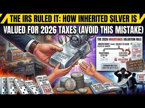 THE IRS RULED IT: How Inherited Silver Is Valued For 2026 Taxes (Avoid This Mistake)