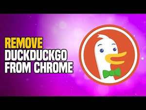 How To Remove DuckDuckGo From Chrome - EASY Method