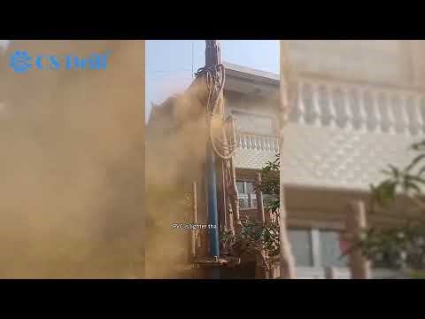 Casing System with PVC pipe drilling showcase