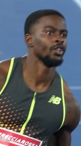 Statement made. Trayvon Bromell 🔥World lead. 9.84 😤 #RomeDL 🇮🇹 #DiamondLeague 💎 | Wanda Diamond League